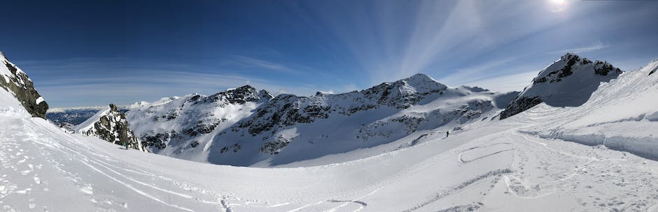 Ski fahren in Alpenländern