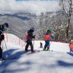 Kurze Ski - Wintersportausrüstung